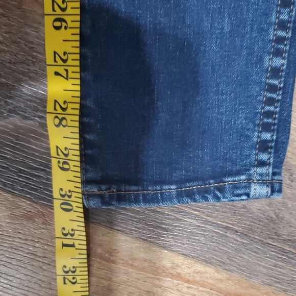 Madewell Blue Skinny Jeans with Tapered Stretch Fit - Picture 4 of 9